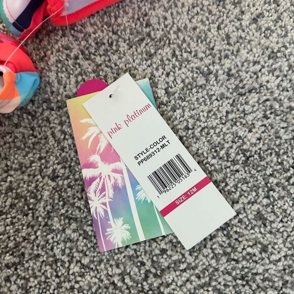 Pink Platinum Multicolor Bikini Set - Picture 4 of 7